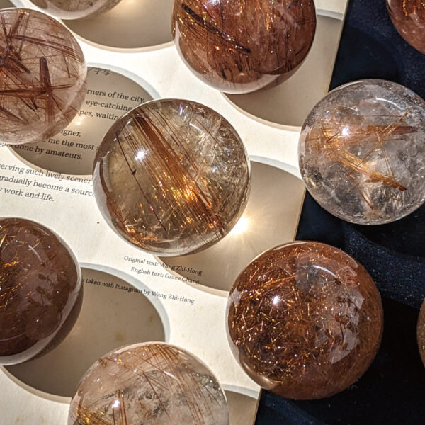 髮晶球20 手串飾品_04