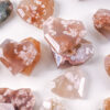 AA級櫻花瑪瑙愛心·天然櫻花瑪瑙·招愛情·招桃花·好人緣·心輪療癒🌸
